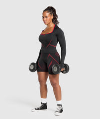 Apex Lift Seamless Long Sleeve Crop Top