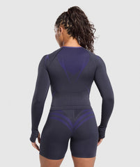 Apex Lift Seamless Long Sleeve Crop Top