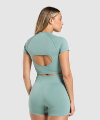 Corset Seamless Crop Top