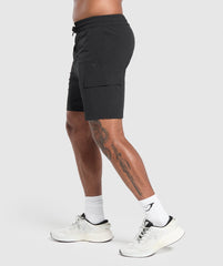 Stretch Woven Cargo Shorts