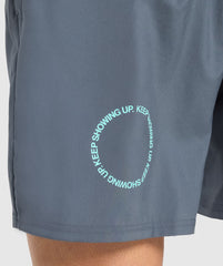 Keep Showing Up 7" Shorts