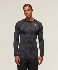 Geo Seamless Long Sleeve T-Shirt