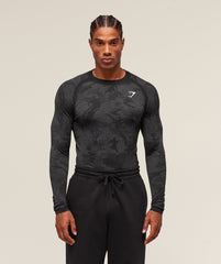 Geo Seamless Long Sleeve T-Shirt