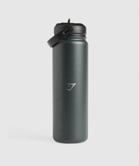 Metal Insulated Straw Bottle 700ml