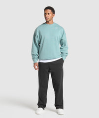 Oversized Crest Crew