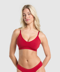 Seamless V Neck Bralette