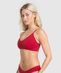 Seamless V Neck Bralette