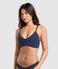 Seamless V Neck Bralette