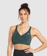 Vital V Neck Sports Bra