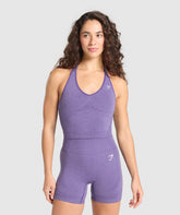Vital Halter Neck Tank With Shelf
