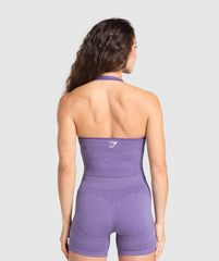 Vital Halter Neck Tank With Shelf