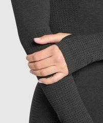 Vital Long Sleeve Cut Out Top