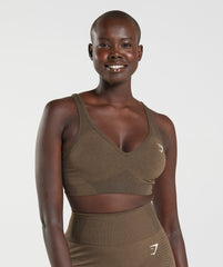 Vital V Neck Sports Bra