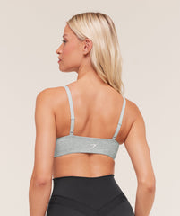 Cotton Twist Front Bralette