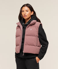 Borg Puffer Vest