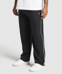 Contrast Straight Leg Pant