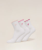 Midi Frill Socks 3pk