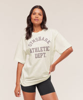 Athletic Department Oversized Graphic T-Shirt