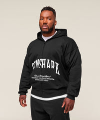 Collegiate Script Zip Up Hoodie