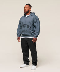 Collegiate Script Zip Up Hoodie
