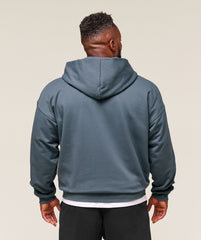 Collegiate Script Zip Up Hoodie
