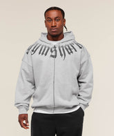 Fade Graphic Zip Up Hoodie