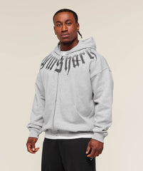 Fade Graphic Zip Up Hoodie