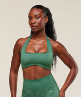 Adapt Fleck x Whitney Halterneck Sports Bra