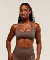 Adapt Fleck x Whitney Halterneck Sports Bra