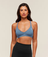 Cotton Racerback Sports Bra
