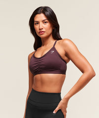 Ruched Sports Bra