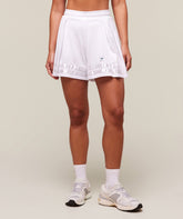 Mesh Pleated Shorts