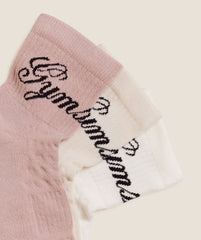 Cursive Wordmark Graphic Midi 3pk