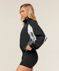 Contrast Woven Jacket