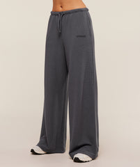 Waffle Wide Leg Pants