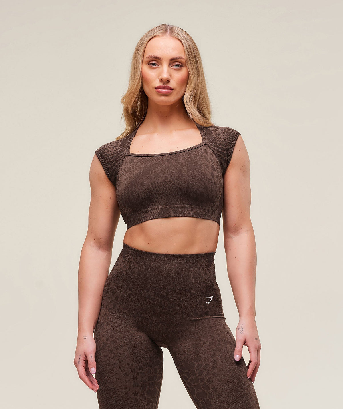 Adapt Animal X Whitney Seamless Crop Top