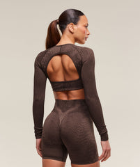 Adapt Animal X Whitney Seamless Long Sleeve Top