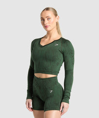 Adapt Camo Seamless Long Sleeve Top