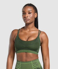 Apex Seamless Strappy Sports Bra