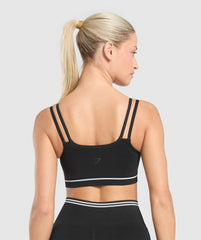Contrast Seamless Sports Bra