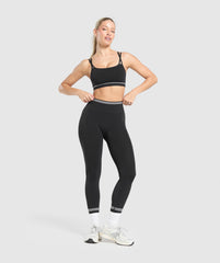 Contrast Seamless Sports Bra