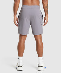 Stretch Woven Cargo Shorts