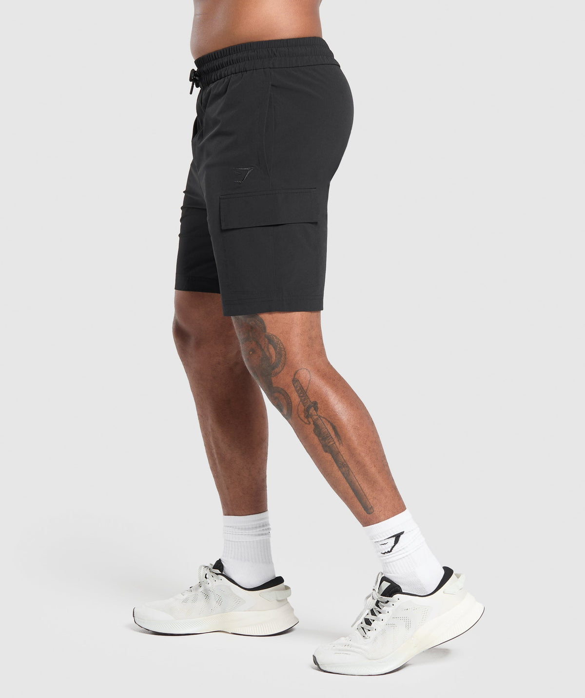 Stretch Woven Cargo Shorts