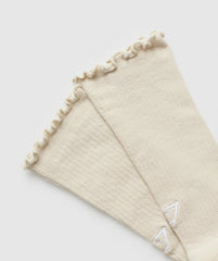 Frill Crew Single Sock