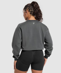 Gains Washed Loopback Crew Neck
