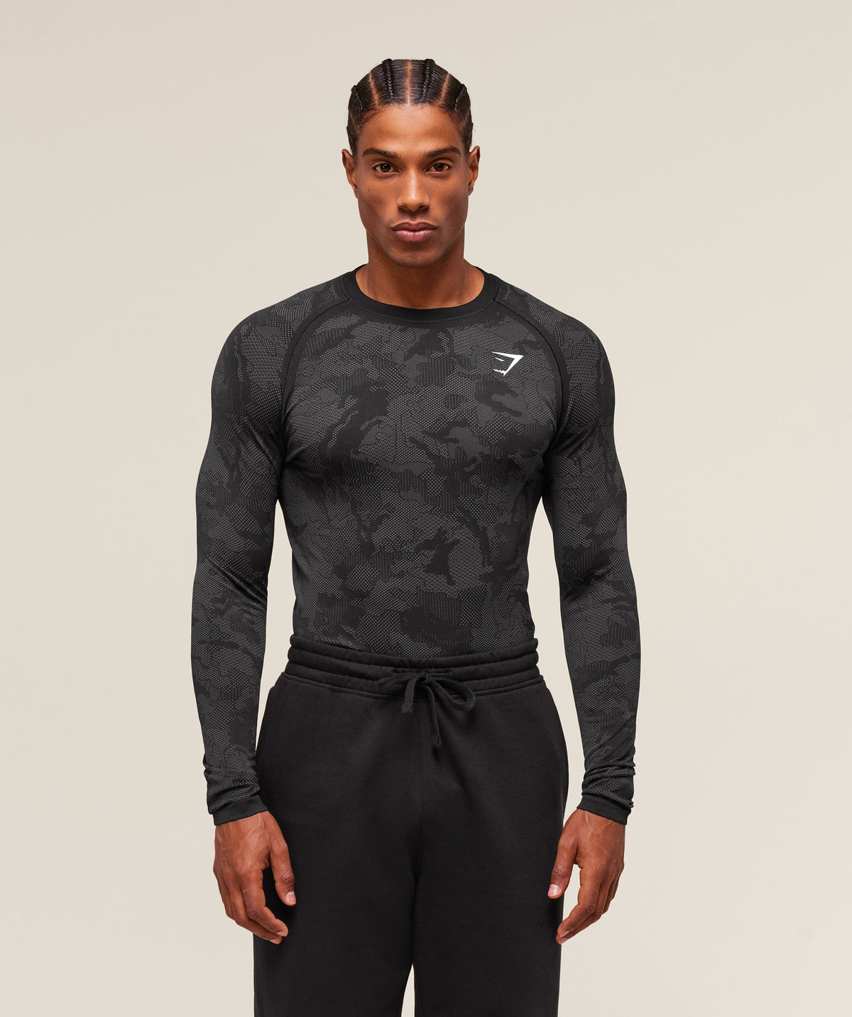 Geo Seamless Long Sleeve T-Shirt