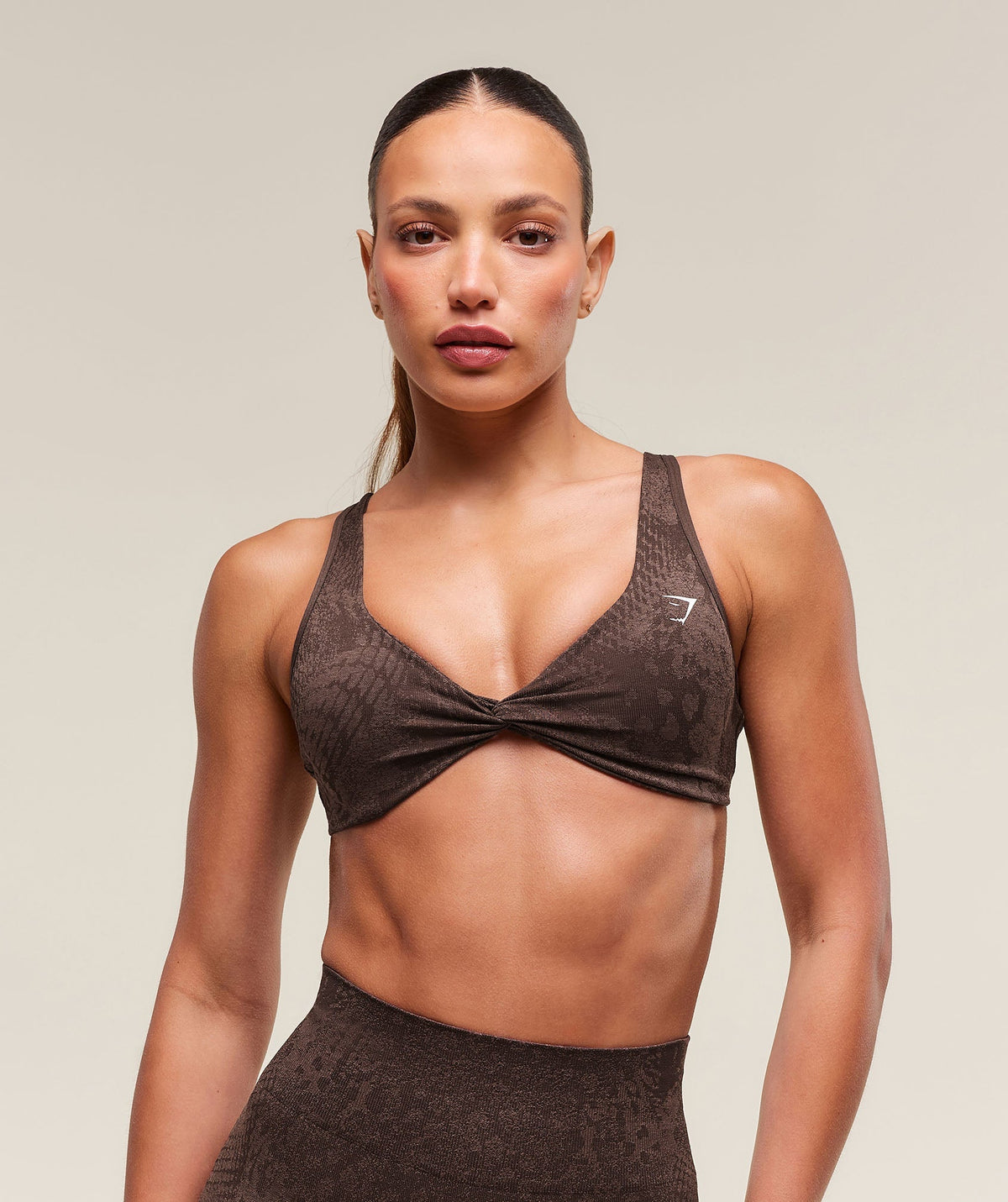 Adapt Animal X Whitney Seamless Twist Front Bra