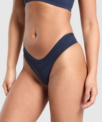 Seamless Dipped Front Thong