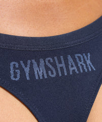 Seamless Dipped Front Thong