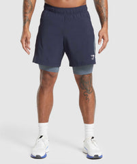 Sport 7" 2 in 1 Shorts